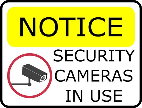 Free Printable Security Camera Signs - vrogue.co