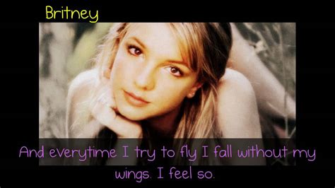 Britney Spears Everytime Testolyrics Youtube