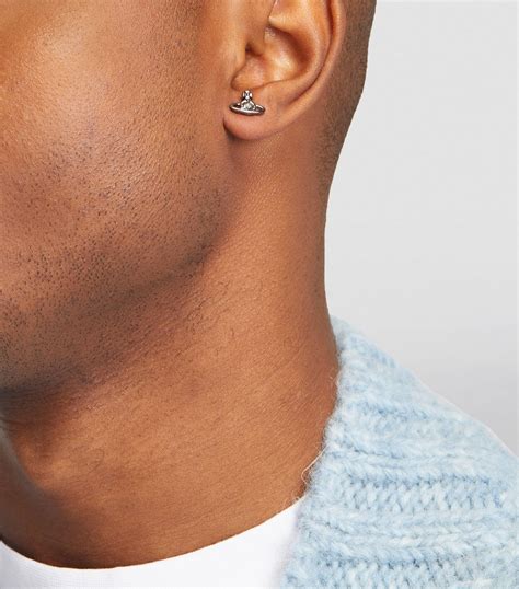 Vivienne Westwood Crystal Embellished Nano Solitaire Single Stud Earring Harrods Ph