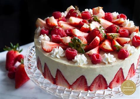 Fraisier crème diplomate en 2020