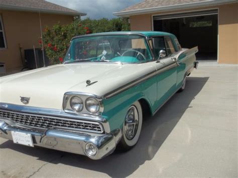4 door 1959 ford fairlane galaxie 500. 1959 Ford Fairlane 500 Galaxie 2 door Hardtop