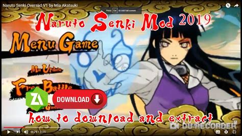 140 mb mod by : NARUTO SENKI OVERSAD V1 FIXED How To Download Extract