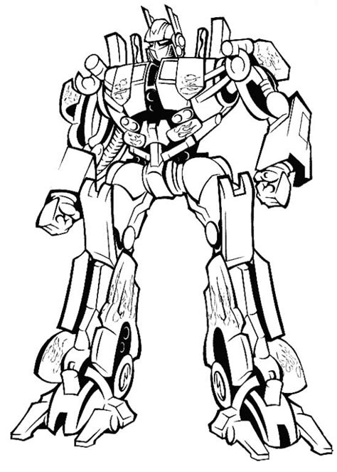 Bumblebee Transformer Coloring Pages Printable Clipart Best