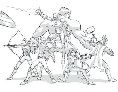 Print all of our pages for free. Avengers Assemble Marvel Coloring Pages For Adults - Home ...