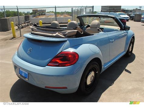 2013 Denim Blue Volkswagen Beetle 25l Convertible 81870927 Photo 7