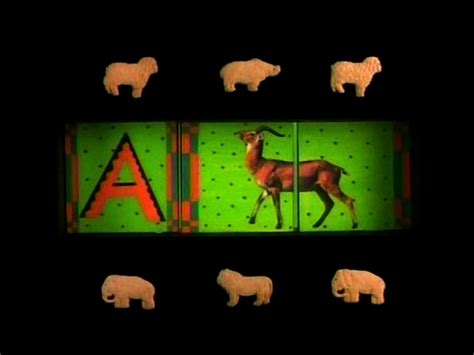 Every letter from a to y leads them on an animated alphabet . AfricanAnimalAlphabet