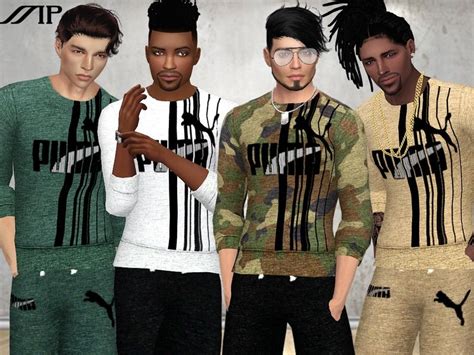 Full Outfit Found In Tsr Category Sims 4 Male Clothing