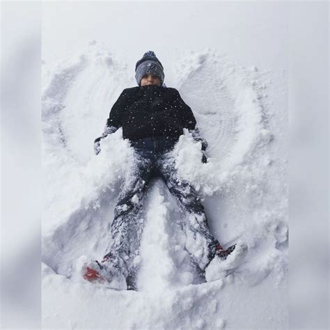 Snow Angel Time Snow Angels How To Make Snow Snow