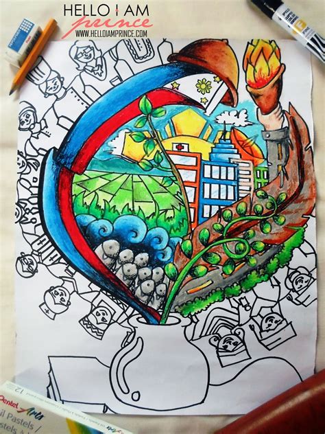 Doodle Art Buwan Ng Wika Sabadoodle Gambaran