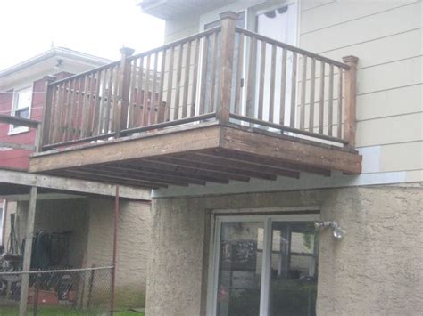 The Cantilevered Balcony Balcony Design Balcony Addition House With