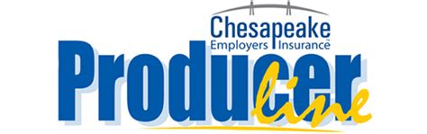 Pay your chesapeake employers insurance bill online with doxo, pay with a credit card, debit card, or direct from your bank account. Producer Line