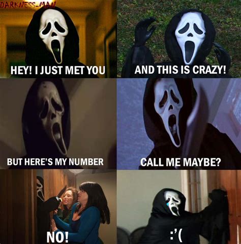 Ghostface Call Me Maybe Gags By Darkness Man On Deviantart