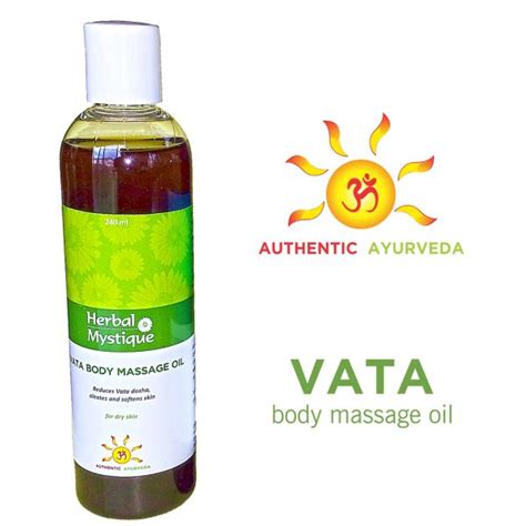 vata body massage oil op