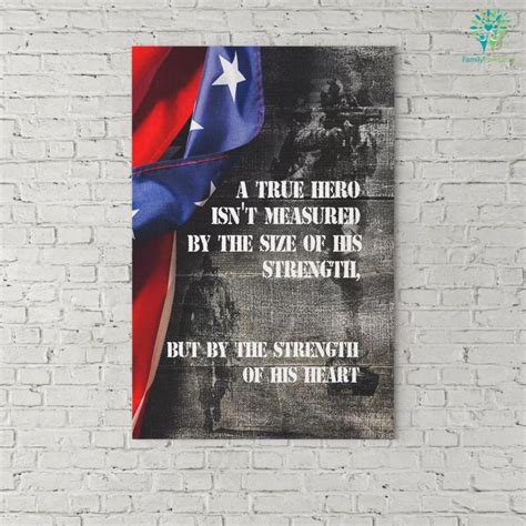 Hercules Quotes Canvas A True Hero Isnt Measured By The Size Of His