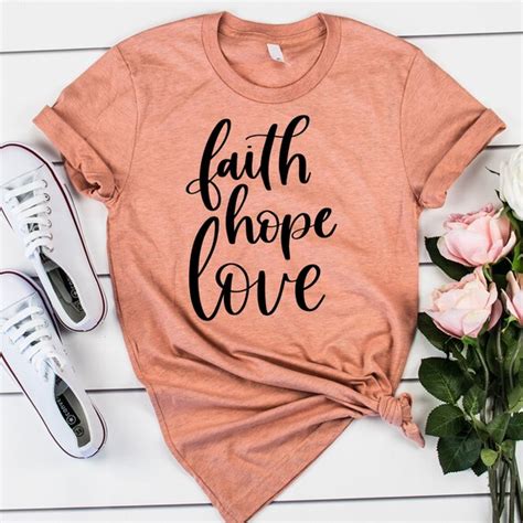 Faith Hope Love Svg And Cut Files For Crafters Digital Etsy