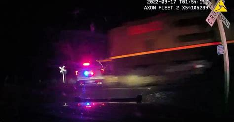 Video Shows Train Hit Colorado Police Car With Woman In Custody Inside