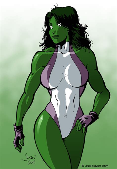 She Hulk By Enchantae Hentai Foundry