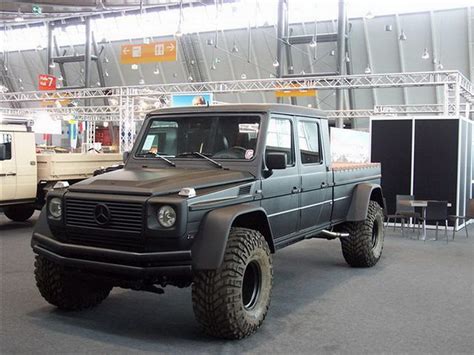 Jaw Dropper Mercedes G Wagon Pickup Is Ready To Destroy Buildings