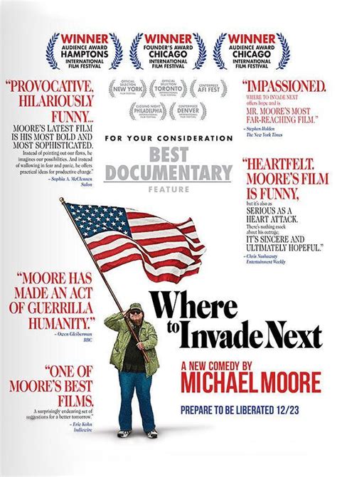 Image Gallery For Where To Invade Next Filmaffinity