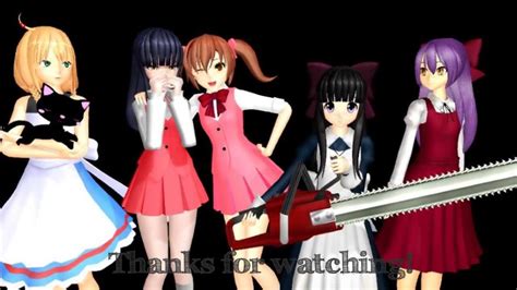 Mmd Rpg Horror Misao The Witchs House Mad Father Youtube