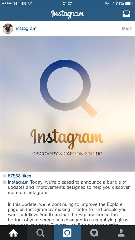 Instagram Updated With Caption Editing People Finder Faster Search