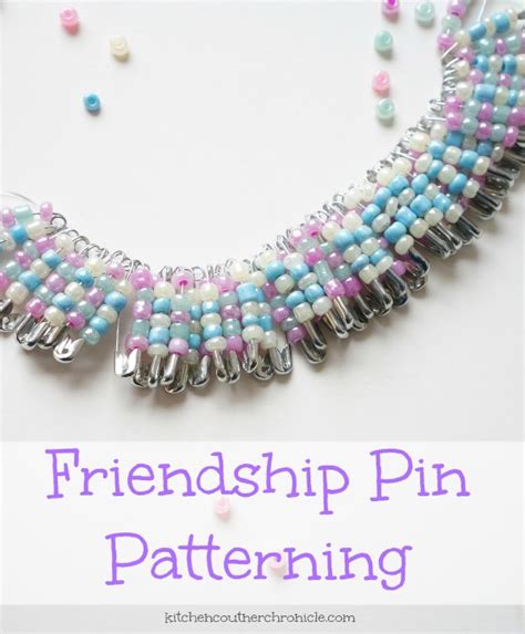 Friendship Pin Craft Patterning