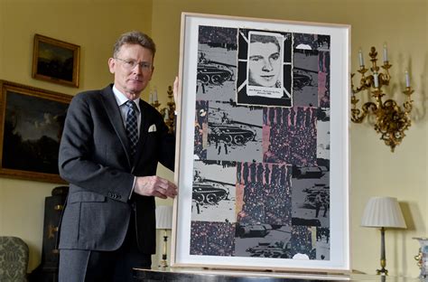 British Embassy remembers Jan Palach with 1969 UK painting | Radio ...