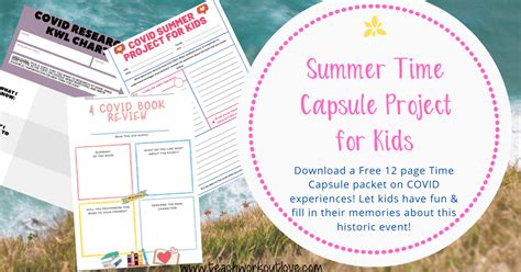 Thanks For Subscribing Printable Capsule Project For Kids Teach