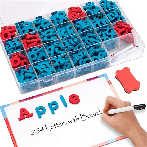 Joynote Classroom Magnetic Letters Kit 234 Pcs With Double Side Magnet