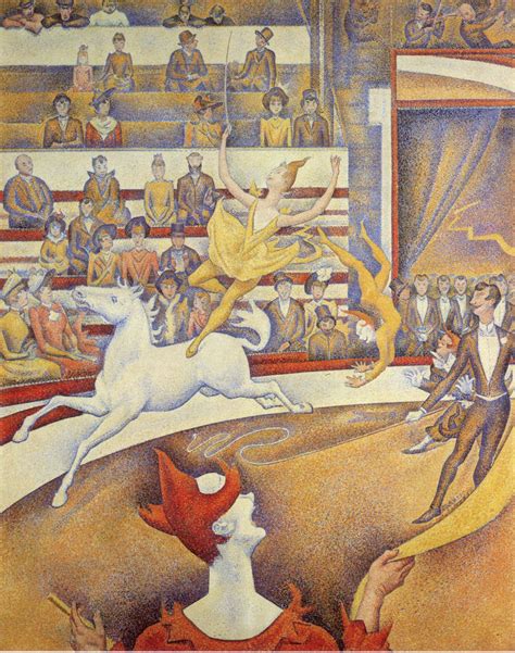 Georges Seurat The Circus 1890 1891 Georges Seurat Seurat