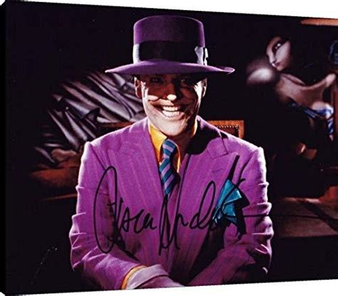 Jack Nicholson Autograph Print Joker In Batman Canvas Print Wall