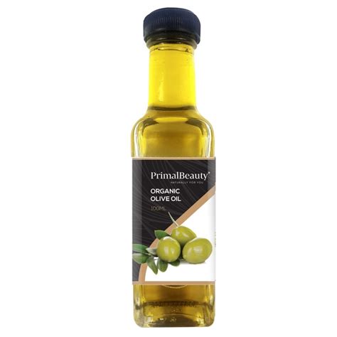 Organic Olive Oil 100ml Primal Beauty