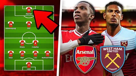 West ham united vs arsenal. ARSENAL vs WEST HAM Predicted Lineup | Preview - YouTube