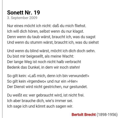 bertold brecht gedichte zitate dichter und denker