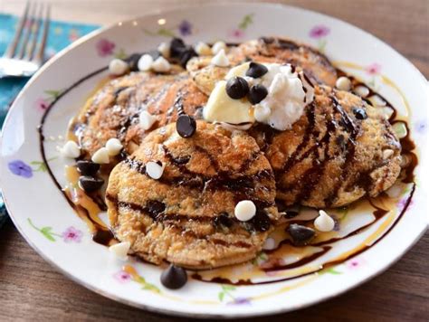 Double Chocolate Chip Pancakes Recipe Ree Drummond Food Network