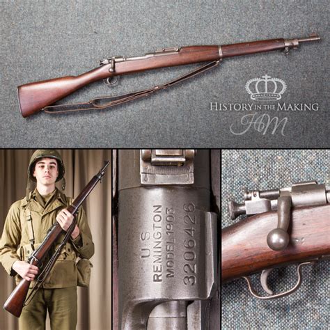 American 1903 Remington Springfield Bolt Action Rifle 3006 Cal Live