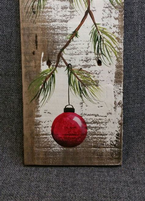 Wood Painting Ideas For Christmas Chalk Paint