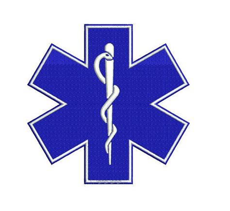 Ems Star Of Life Window Vinyl Sticker Decal Multiple Colors Car Paper