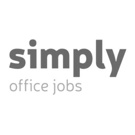 Grayscale Simply Office Jobs Logo Simply Jobs Boards