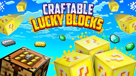 Craftable Lucky Blocks By Fall Studios Minecraft Marketplace Map