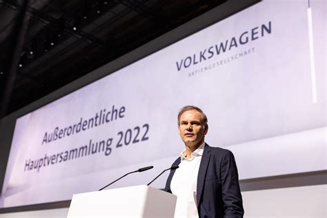Außerordentliche Hauptversammlung der Volkswagen AG Le Matin