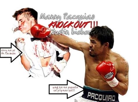 Make your own images with our meme generator or animated gif maker. Maja Salvador: manny pacquiao vs justin bieber