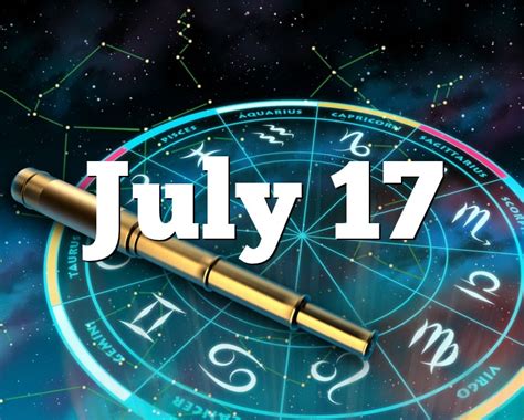 They always treat animals on an equal basis. July 17 Birthday horoscope - zodiac sign for July 17th