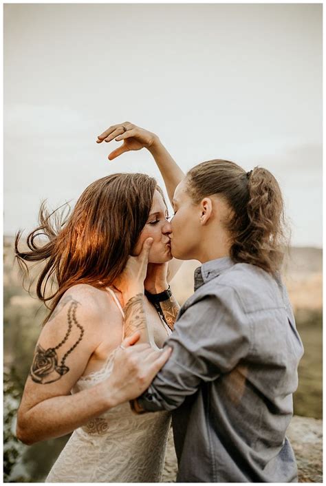 Kissing On Cliffs And Waterfall Frolics In This Epic Engagement Shoot Love Inc Mag Cute