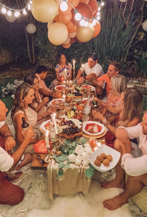 Do both, and the party gods will be angry. A Backyard Bohemian Dinner Party - Life By Leanna