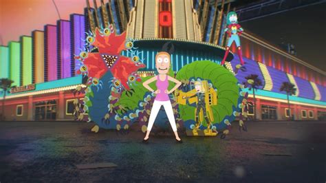 Rick And Morty Summer Space Beth And Planetina Share Vegas Selfies