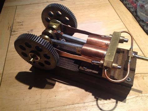 Any engine or motor that runs on gasoline or propane can be converted to run on compressed air. Hotdabble: Homemade Steam Engine on ebay