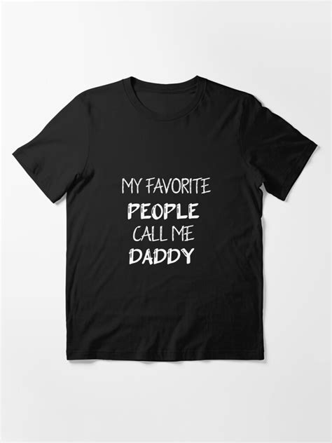 Mens My Favorite People Call Me Papa Fathers Day Slim Fit T Shirt T