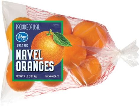 Kroger® Navel Oranges 4 Lb Foods Co