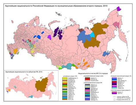 Largest Ethnicity In Each District Of Russia R MapPorn